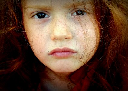 Red red hair beauty