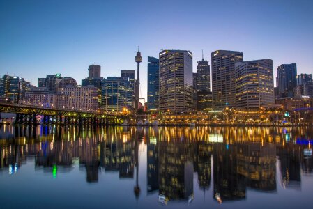 Dawn darling harbour architecture