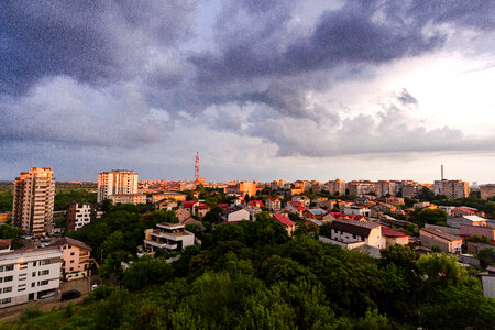 Cloudy Weather in Bucharest photo