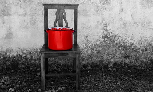 Furniture monochrome object