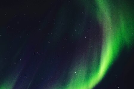 Aurora Borealis in Iceland photo