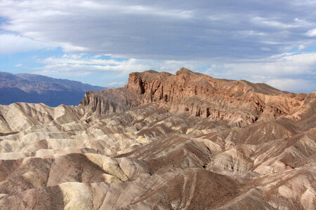 Zabriskie Point in Death Valley National Park photo
