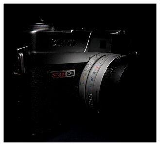 Camera retro style glamour
