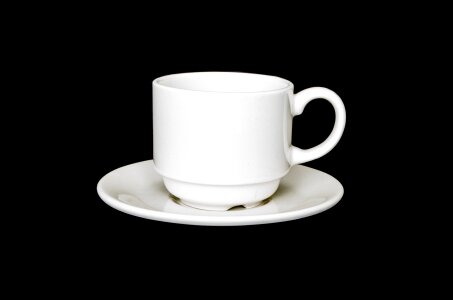Tea dishes isolated photo