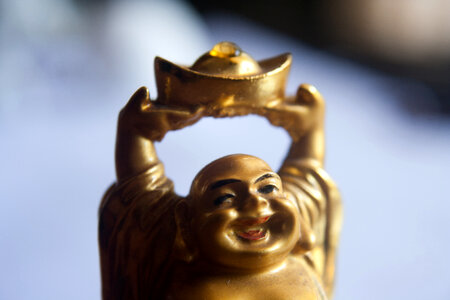 Laughing Buddha Figure photo