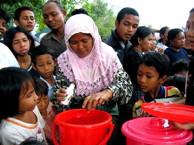 At Home Indonesia tsunami photo