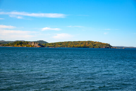 Autumn Seascape in Presque Isle at Marquette photo