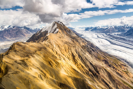 Logan Glacier in Wrangell-St. Elias National Park photo