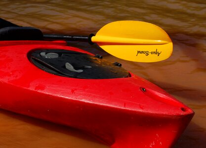 Outdoors lake paddling photo