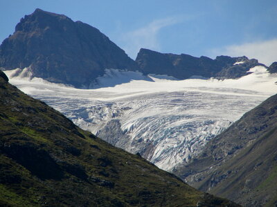 Silvretta Stausee glacier photo