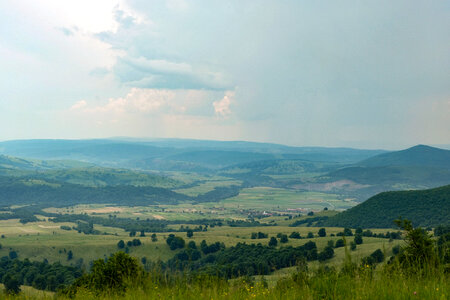 Landscape Mountain View in Romania photo