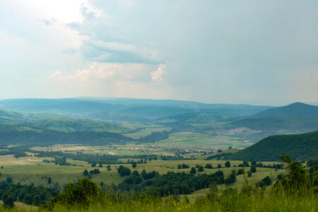 Landscape Mountain View in Romania