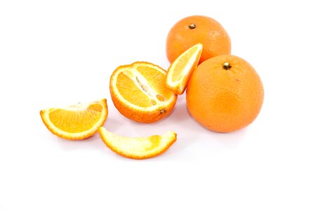 Diet half mandarin photo