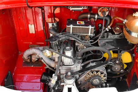 Car engine diesel photo