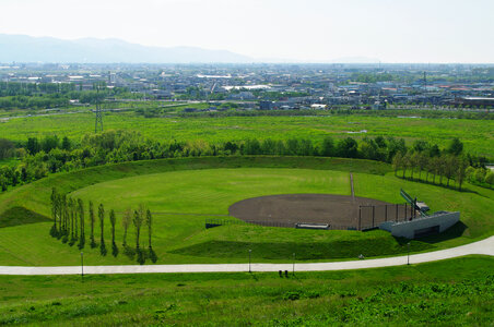 9 Baseball ground