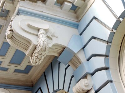 Balcony baroque architecture photo