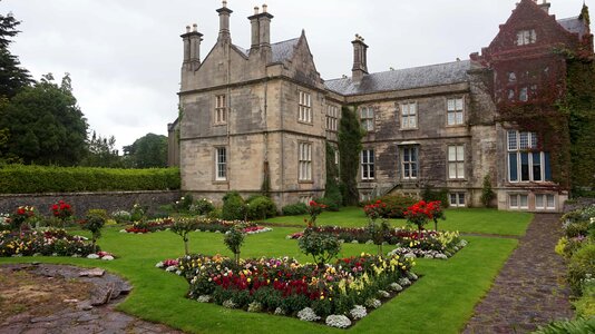 Exterior garden medieval photo