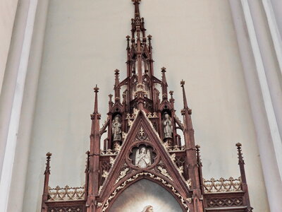 Altar cathedral catholic photo