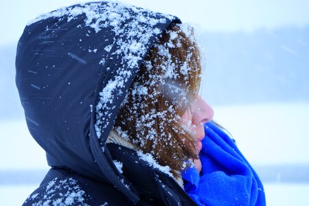 Cold person fashion