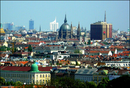 Cityscape and City View in Vienna, Austria photo