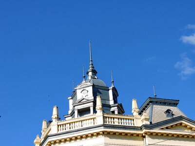 Baroque castle dome photo