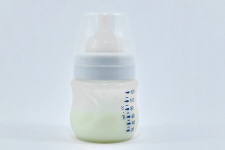 Baby bottle food photo