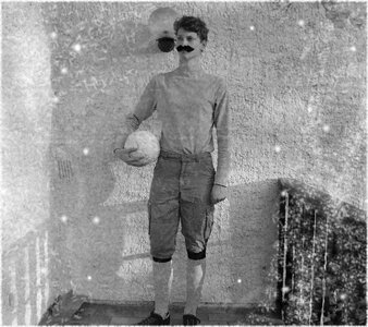 Century moustache ball photo
