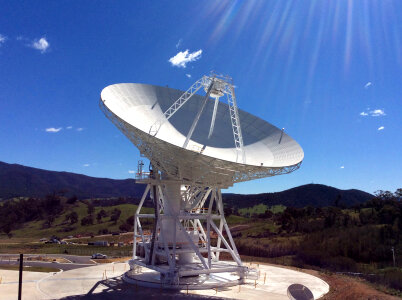 Deep Space Network antenna photo