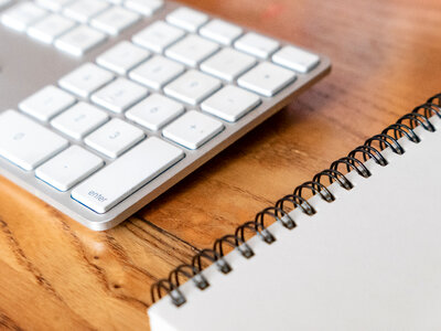 Keyboard and Notebook