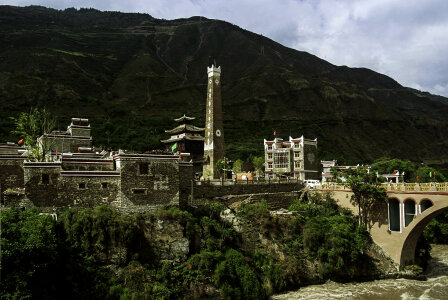 Village Worixiang in Sichuan, China