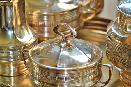 Jugs silver tankard art deco photo