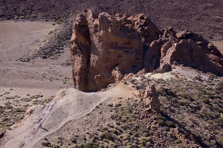 Boulders lunar landscape tenerife photo