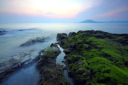 Coast coastline dawn photo