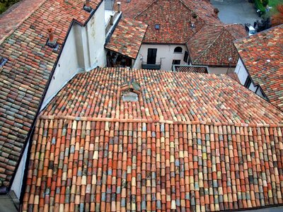 Barolo roofs idyllic