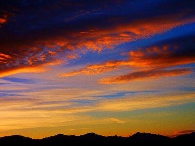 Sunrise landscape arizona photo
