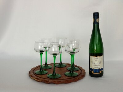 Drink grape glass
