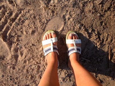 Sandals beach summer photo
