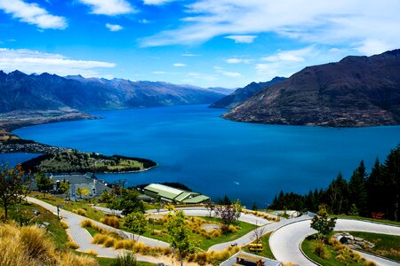 Gondola summer landscape photo