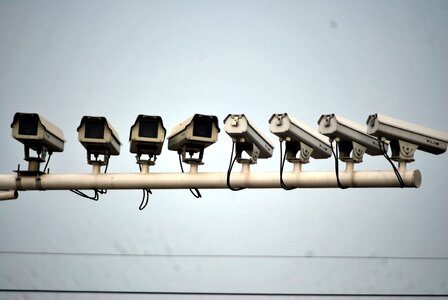 Watching surveillance government photo