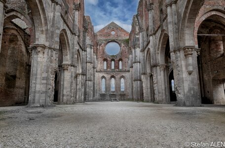 Abbey ruin san galgano