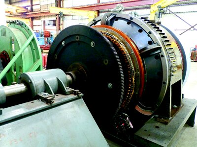 Power machine gear photo