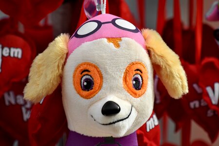 Dog toy mascot