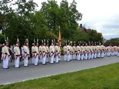 Reenactment historical memorial