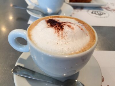 Cup drink espresso photo