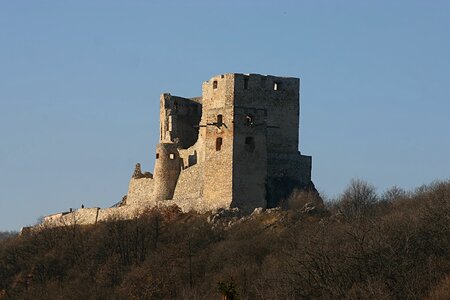 Stone hilltop medieval