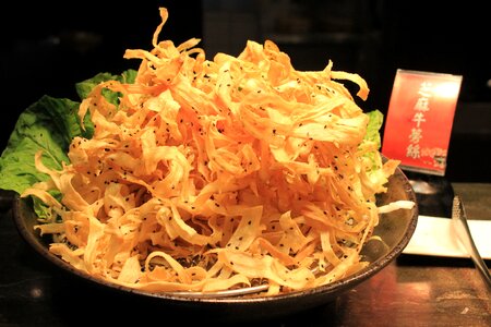 Delicious snack oriental food photo