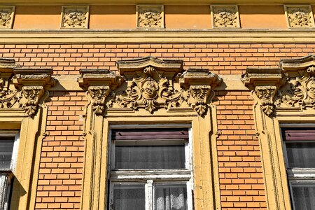 Baroque facade ornament photo