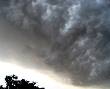 Active violent storm photo