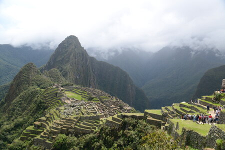 Machu Picchu Lost city of Inkas in Peru photo