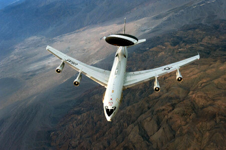 Boeing E-3 Sentry airborne warning and control system aircraft
